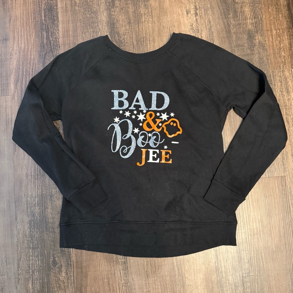 Bad and Boo-he Halloween Sweatshirt